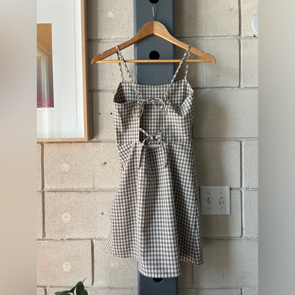 Cotton Candy LA Gingham Mini Dress